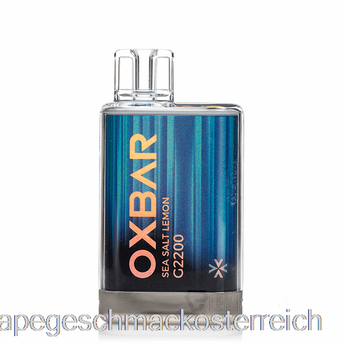 Oxbar G2200 Einweg-Meersalz-Zitronen-Vape-Geschmack